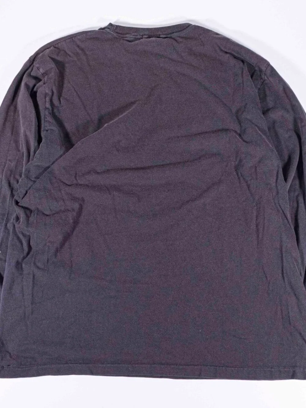 Vintage 90s J Crew Oarsman Long Sleeve T-Shirt Mens XXL Blank Sun Faded